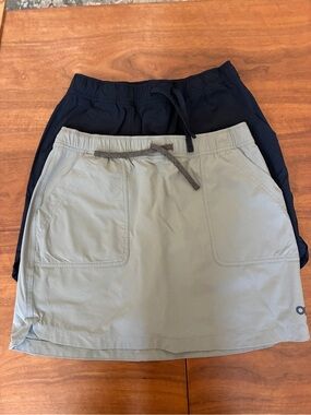 MEDIUM OUTDOOR RESEARCH Casual Drawstring Skirt Duo - Olive Green & Navy